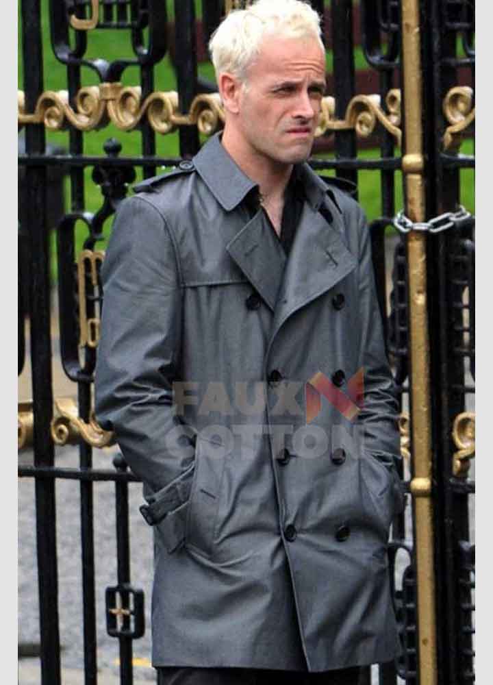 T2 Trainspotting Jonny Lee Miller Grey Coat